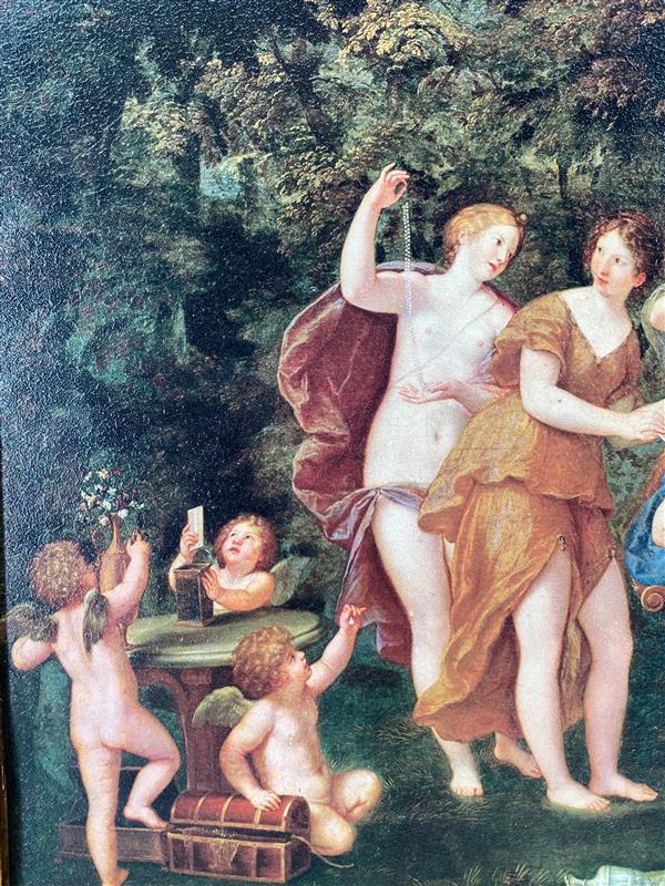 "Mythical Muses" - Classical Mythology Oil Painting
