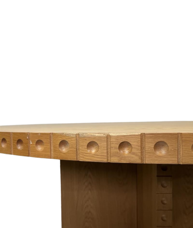 Edda Round Dining Table by Lulu and Georgia