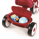 Radio Flyer Ready to Ride Folding Trike for Toddlers with Streamers, Red, Ages 1 ½ - 3 Years Tricycle