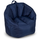 Big Joe Milano Bean Bag Chair, Navy Smartmax, Durable Polyester
