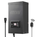 VEVOR 600 -Watt 120 -Volt Low Voltage Multi-Tap Landscape Lighting Transformer