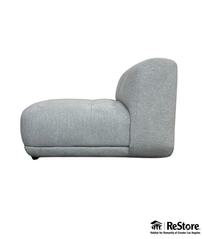 HAY Quilton Single Seater - Light Grey