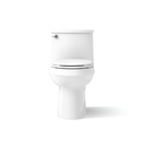 KOHLER Prosa White Elongated Chair height 12-in Rough-In WaterSense 1.28 GPF Soft Close 1-piece Toilet