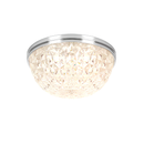 Hukoro Flush Mount Light 13-in Brush Nickle Indoor 1 -Light LED