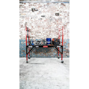 Build Frames Adjustable Baker Scaffold Steel Adjustable 6.24-ft H x 2.4-ft W x 6.1-ft L 1100-lb Capacity Baker Scaffold