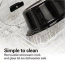 Slow Cooker, Extra-Large Capacity, Serves 10+, 8 Quarts, Black