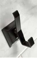 Monarch 5-Piece Towel Bars Bathroom Accessory Set, Matte Black