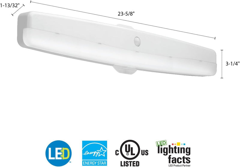 Lithonia Lighting 24-Inch LED Flush Mount Closet Light (4 Pack)