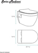 Swiss Madison Well Made Forever Ivy SM-WT450 Wall Hung Toilet