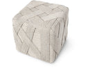 Palecek Henley Coastal Beach Rope Square Ottoman