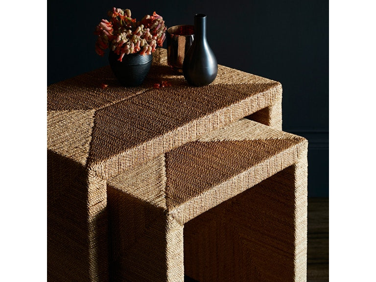 Palecek Woodside Nesting Table Set Natural