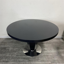 Contemporary Pedestal Round Dining Table 49” X 30”
