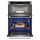 KitchenAid® 30" Combination Microwave Wall Ovens with Air Fry Mode.