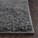 Mainstays Traditional Gray Shag Indoor Area Rug, 5 ft x 7 ft