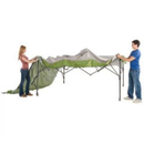 Coleman 10' x 10' Instant Straight Leg Canopy with Added Swing Wall