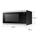 Samsung Countertop Microwave ( Stainless steel )