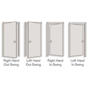 RELIABILT 30-in x 80-in Left Hand Interior Door