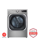 LG 9.0 cu. ft. Mega Capacity Front Load Electric Dryer Sliver