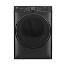 GE 7.8-cu ft Stackable Vented Electric Dryer with Steam Cycle ( Carbon Graphite )
