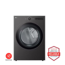 LG 7.4 cu. ft. Smart Front Load Electric Dryer black