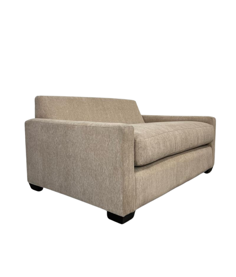 Sigla Furniture Modern Loveseat– Contemporary Low-Profile Design