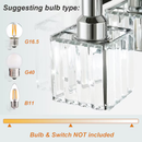 EDISLIVE 19.7-in 3 Light Chrome Modern/contemporary Bathroom Vanity light