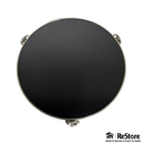 English Colonial Silver Design Side Table