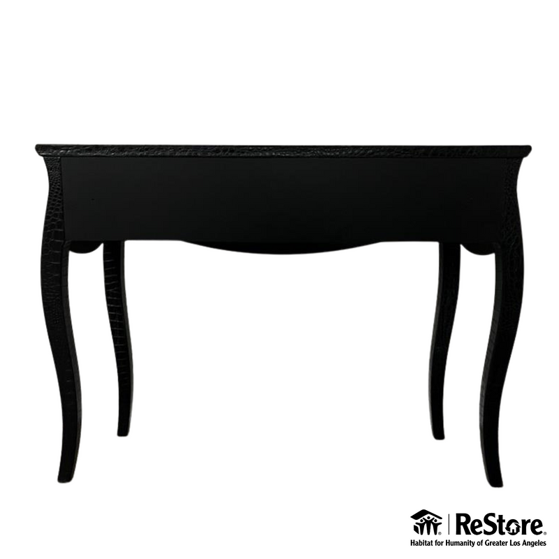 Custom Crocodile Leather Writing Desk