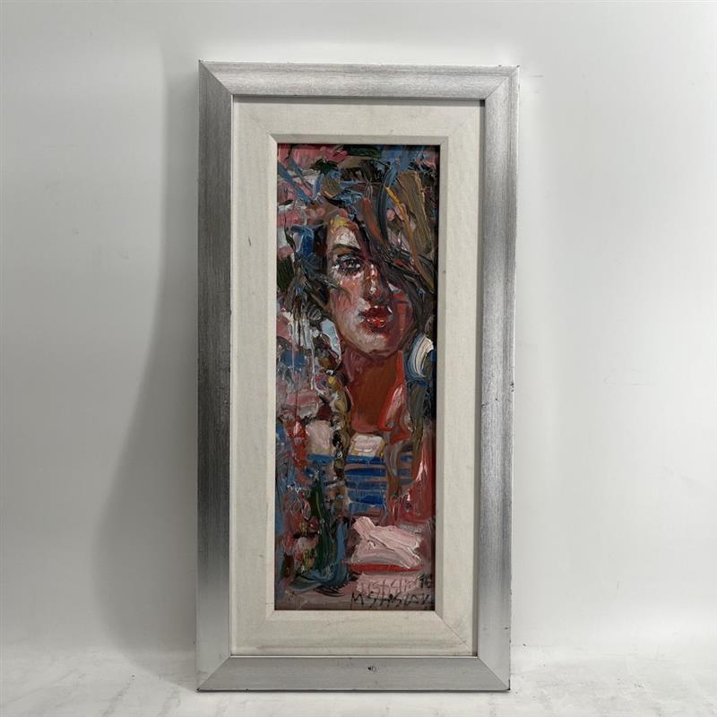 Mstislav Pavlov Abstract Oil Painting
