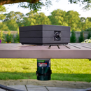 allen + roth 10-in W 10000 Maximum BTUs Steel Square Portable Liquid propane Tabletop