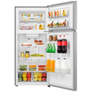Mora Top Mount Freezer Refrigerator, Standard Depth, 18 cu ft, Stainless Steel