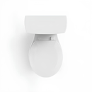 Project Source Pro-flush anti-clog XL Trapway White Round Chair height 12-in Rough-In WaterSense 1.28 GPF 2-piece Toilet