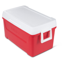Igloo 48 QT Laguna Hard Sided Ice Chest Cooler, Red