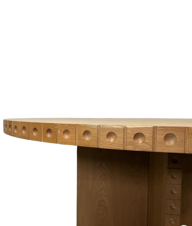 Edda Round Dining Table by Lulu and Georgia