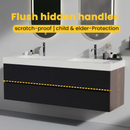 Grace Modern Floating Bathroom Vanity 60" Double Sink