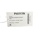 Palecek Wisteria Oversized Pendant, Grey