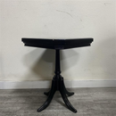 English Colonial Ebony Wood Side Table