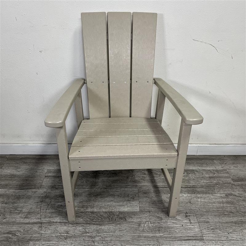 Modern Upright Adirondack Chair- Sand