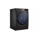 LG 7.4 cu. ft. Ultra Large Capacity  Front Load Electric Dryer Black Steel