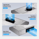 VIKIO 36 inch Ducted 980-CFM Stainless steel Under Cabinet Range Hood