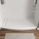 American Standard Elevate 30-in W x 60-in L Left Arctic Rectangle Single Shower Pan Base with 3-in H Threshold