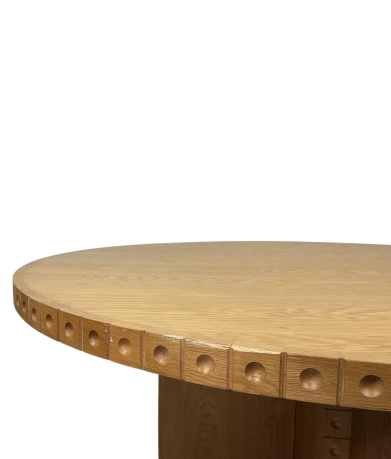 Edda Round Dining Table by Lulu and Georgia
