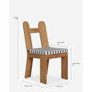 Lulu & Georgia Abbot Outdoor Dining Chair by Sarah Sherman Samuel