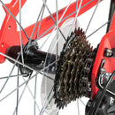 Rockrider ST100, 21 Speed Mountain Bike, 27.5", Unisex, Red