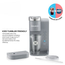 Keurig K-Iced Essentials Coffee Maker - Iced and Hot Single-Serve K-Cup Pod - Gray