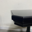 English Colonial Ebony Wood Side Table