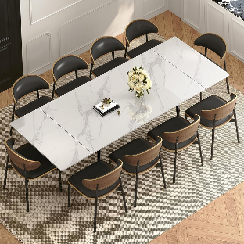 Modern Extendable Dining Marble Stone Table
