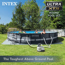 Intex 20' x 48" Ultra XTR Frame Above Ground Pool with Sand Filter Pump