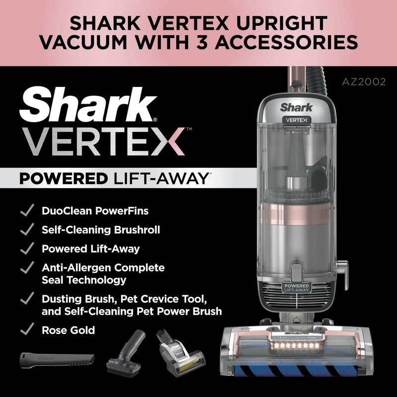 Shark Vertex Powered Lift-Away Upright Vacuum with DuoClean
