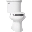 KOHLER Leeward The Complete Solution White Elongated 2-piece Toilet 12-in Rough-In Water Sense 1.28 GPF